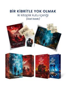Bir Kibritle Yok Olmak İki Kitaplık Yan Boyamalı Hediyeli Özel Kutu